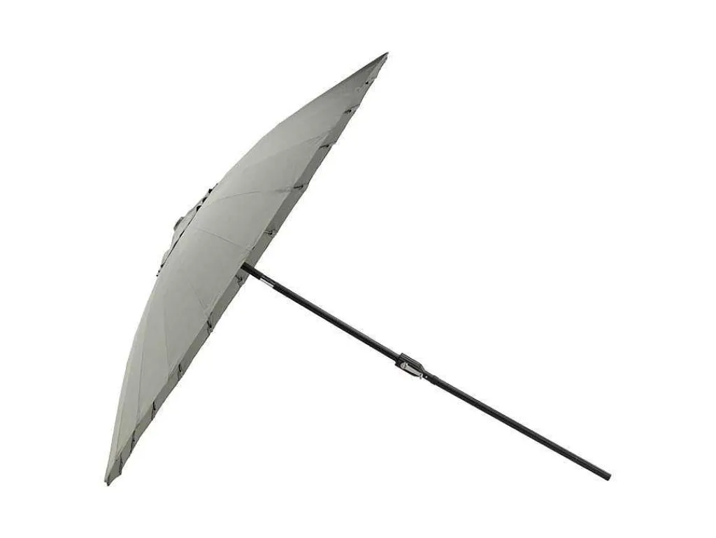 Palmetto Parasol Met Kantelfunctie Grijs.-Vente-unique Best