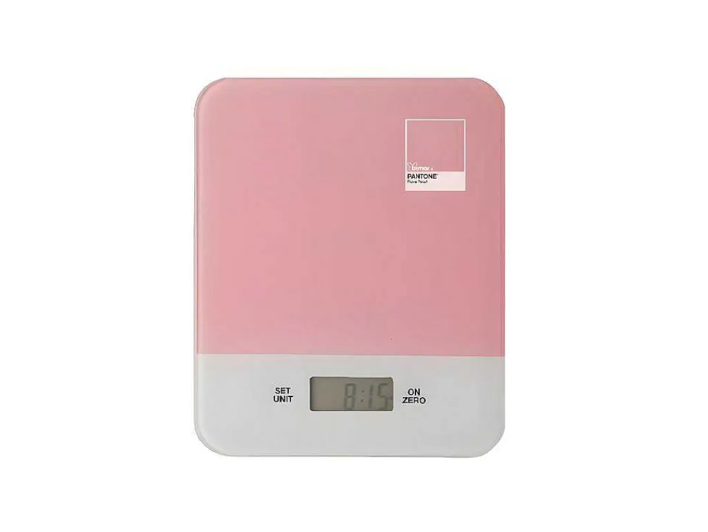 Pantone Weegschaal, Roze, 18,5X2X22,5 Cm,-BIMAR Best
