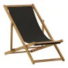 Peachy Tuinligstoel, Opvouwbare Strandstoel Grijs.-Venture Home Best