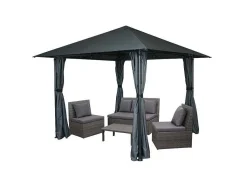 Pergola Mcw-J63, Antraciet-Vente-unique Outlet