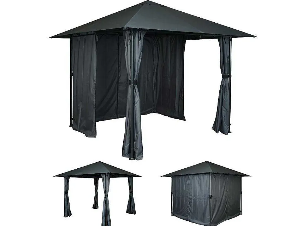 Pergola Mcw-J63, Antraciet-Vente-unique Outlet