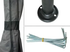 Pergola Mcw-J63, Antraciet-Vente-unique Outlet