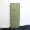 Pisa Schoenenkast Groen Metaal Met 4 Vakken.-Vente-unique Clearance