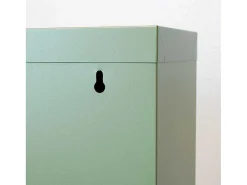 Pisa Schoenenkast Groen Metaal Met 8 Vakken.-Vente-unique Sale