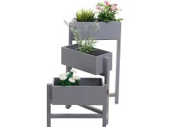 Plantenrek Staand Rek, Grijs-Blauw-Vente-unique Online