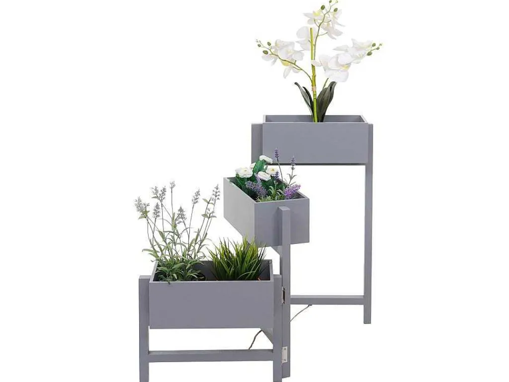 Plantenrek Staand Rek, Grijs-Blauw-Vente-unique Online
