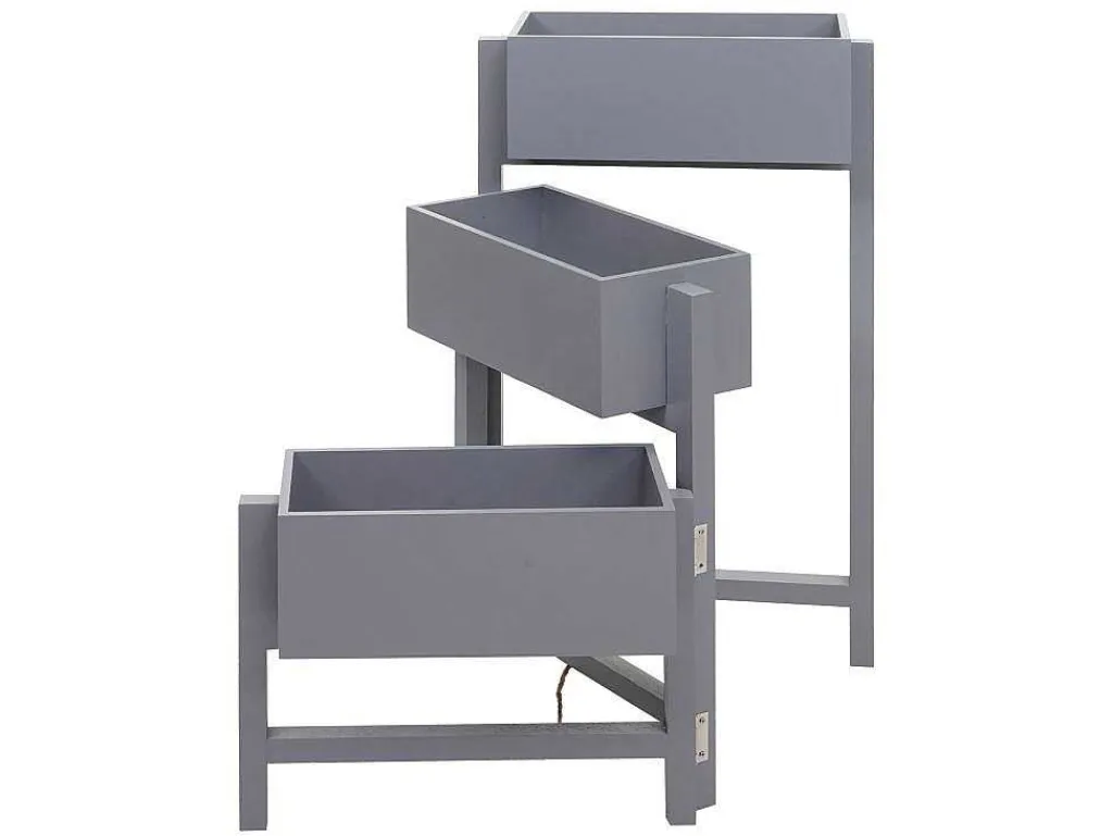 Plantenrek Staand Rek, Grijs-Blauw-Vente-unique Online