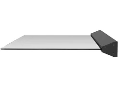Platte Deurluifel Van Aluminium 140 X 90 Cm Met Ledverlichting - Luxama-Vente-unique