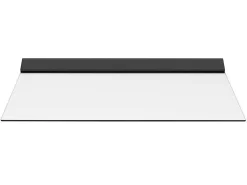 Platte Deurluifel Van Aluminium 140 X 90 Cm Met Ledverlichting - Luxama-Vente-unique