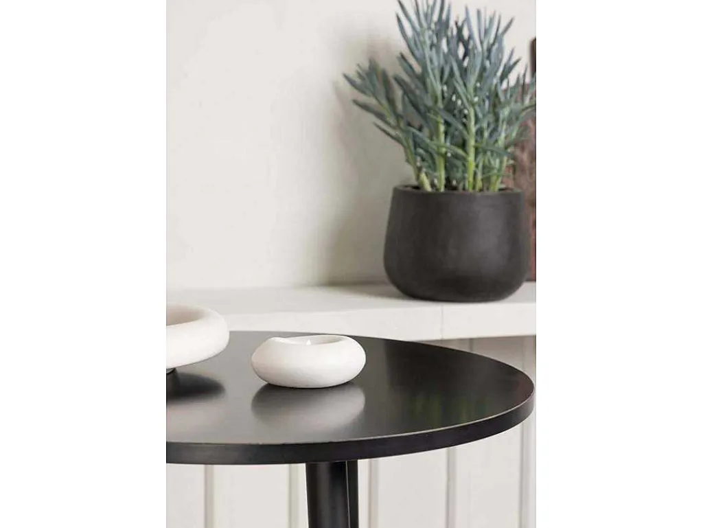Plaza Barmeubelset Bartafel Zwart En 2 Adesto Barstoelen Zwart.-Vente-unique Hot