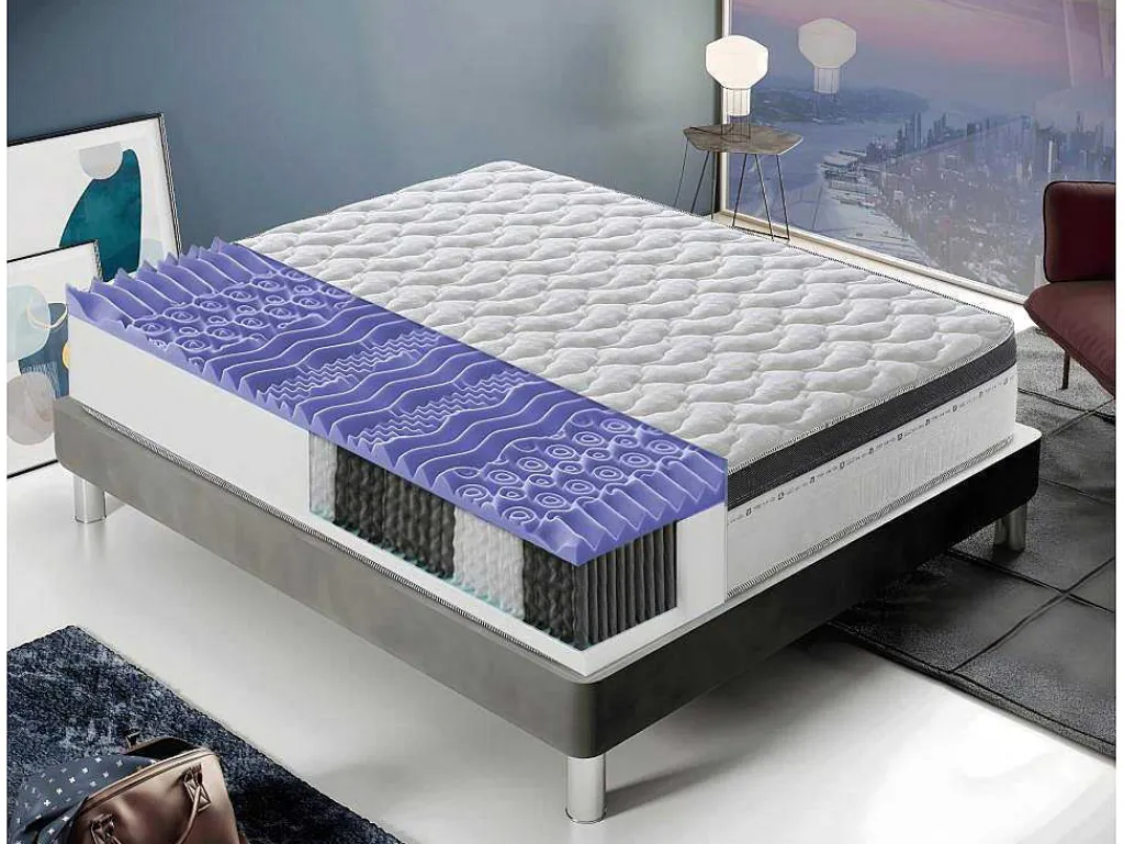 Pocketveringmatras - 800 Pocketveren - Hoogte 27 Cm - 13 Comfortzones 105 X 200 Cm-I Love Sleep Discount
