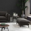 Poef Van Fluweel Kestrel - Antraciet - Van-PASCAL MORABITO Discount