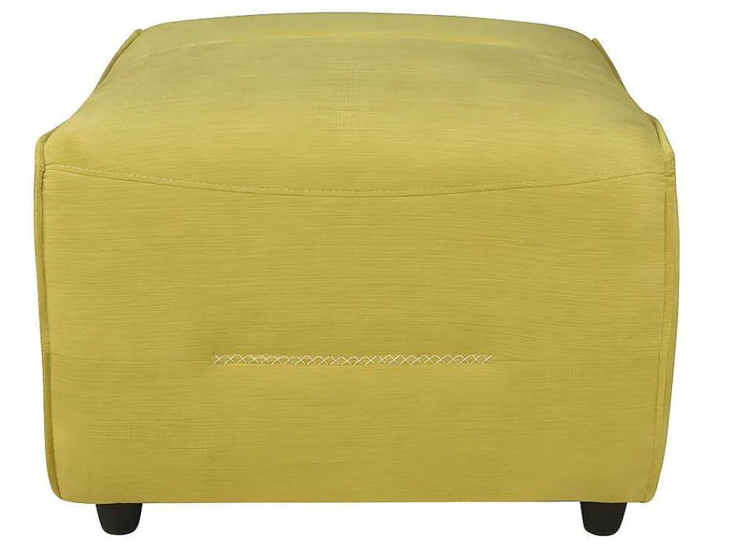 Pouf Voor Moduleerbare Comfortzitbank Symposion In Stof - Geel-Vente-unique Sale
