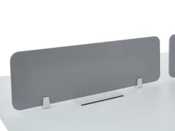 Professioneel Bureau Voor 1 Persoon - Wit - L160 Cm - Met Afscheiding - Downtown-Workēa Sale
