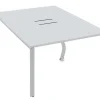 Professioneel Bureau Voor 2 Personen - Wit - L120 Cm - Downtown-Workēa Discount