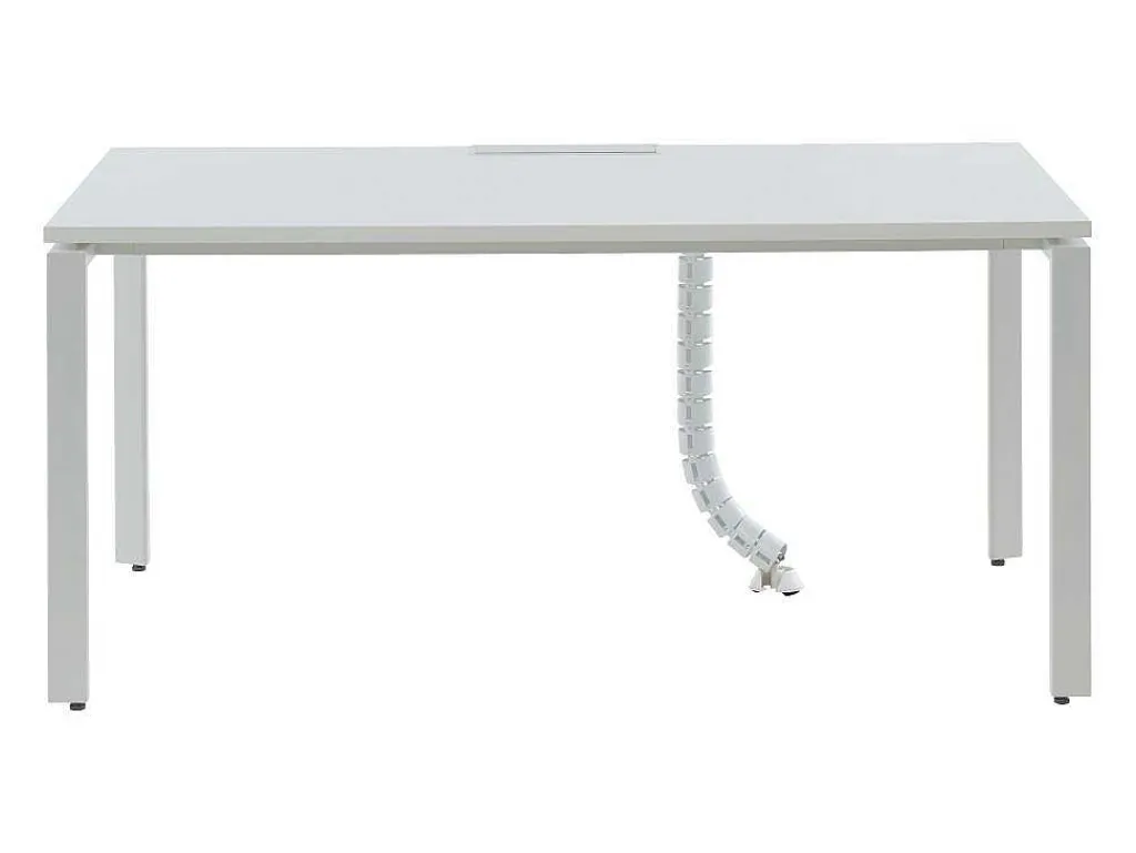 Professioneel Bureau Voor 1 Persoon - Wit - L120 Cm - Downtown-Workēa Discount