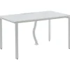 Professioneel Bureau Voor 1 Persoon - Wit - L140 Cm - Downtown-Workēa Outlet