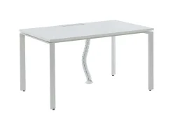 Professioneel Bureau Voor 1 Persoon - Wit - L140 Cm - Downtown-Workēa Outlet
