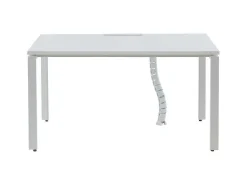 Professioneel Bureau Voor 1 Persoon - Wit - L140 Cm - Downtown-Workēa Outlet