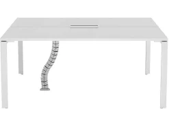 Professioneel Bureau Voor 2 Personen - Wit - L160 Cm - Downtown-Workēa Online