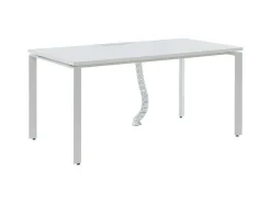 Professioneel Bureau Voor 1 Persoon - Wit - L160 Cm - Downtown-Workēa