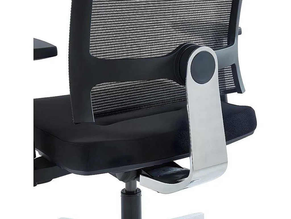Professionele Ergonomische Bureaustoel - Met Hoofdsteun - Stof - Zwart - Wallstreet-Workēa Best