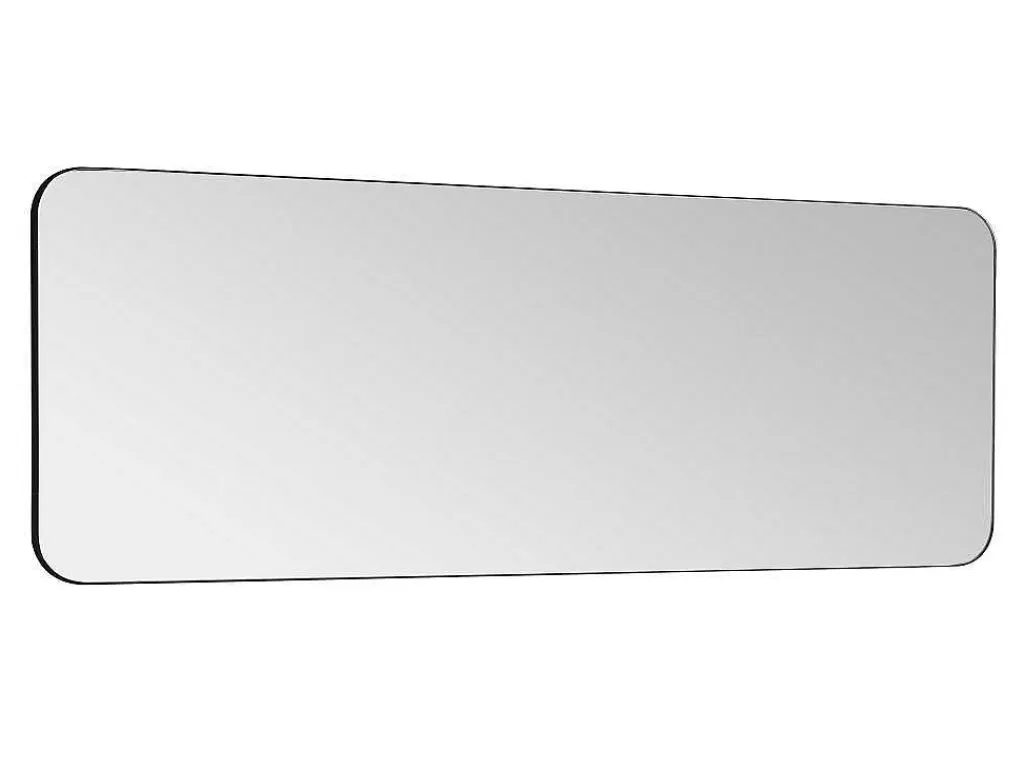 Rechthoekige Badkamerspiegel Met Zwarte Contour - 140X50 Cm - Demetria-OZAIA Best