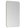 Rechthoekige Badkamerspiegel Met Gouden Contour - 50 X 80 Cm - Demetria-OZAIA