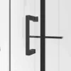 Rechthoekige Douchecabine Omkeerbare Plaatsingsrichting - Matzwart - L110 X B80 X H225 Cm Zodani-Shower & Design