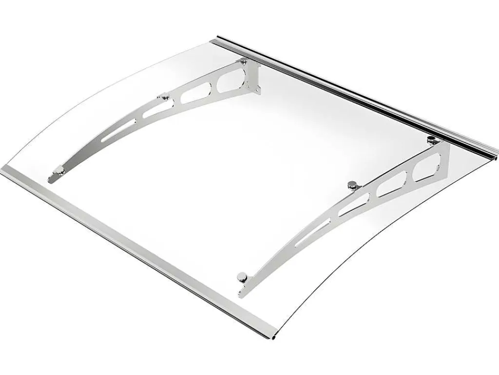 Rechts Afdak Neona Van Aluminium - 120 X 90 X 15 Cm-Vente-unique Outlet