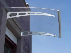 Rechts Afdak Neona Van Aluminium - 120 X 90 X 15 Cm-Vente-unique Outlet