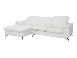 Relax Hoekbank Elektrisch Van Buffelleer Lismore - Wit - Hoek Links-Vente-unique Best