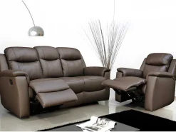 Relaxfauteuil Evasion Van Leer - Bruin-Vente-unique New