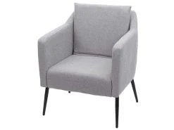 Relaxfauteuil Mcw-H93A, Stof/Textiel Lichtgrijs-Vente-unique Clearance