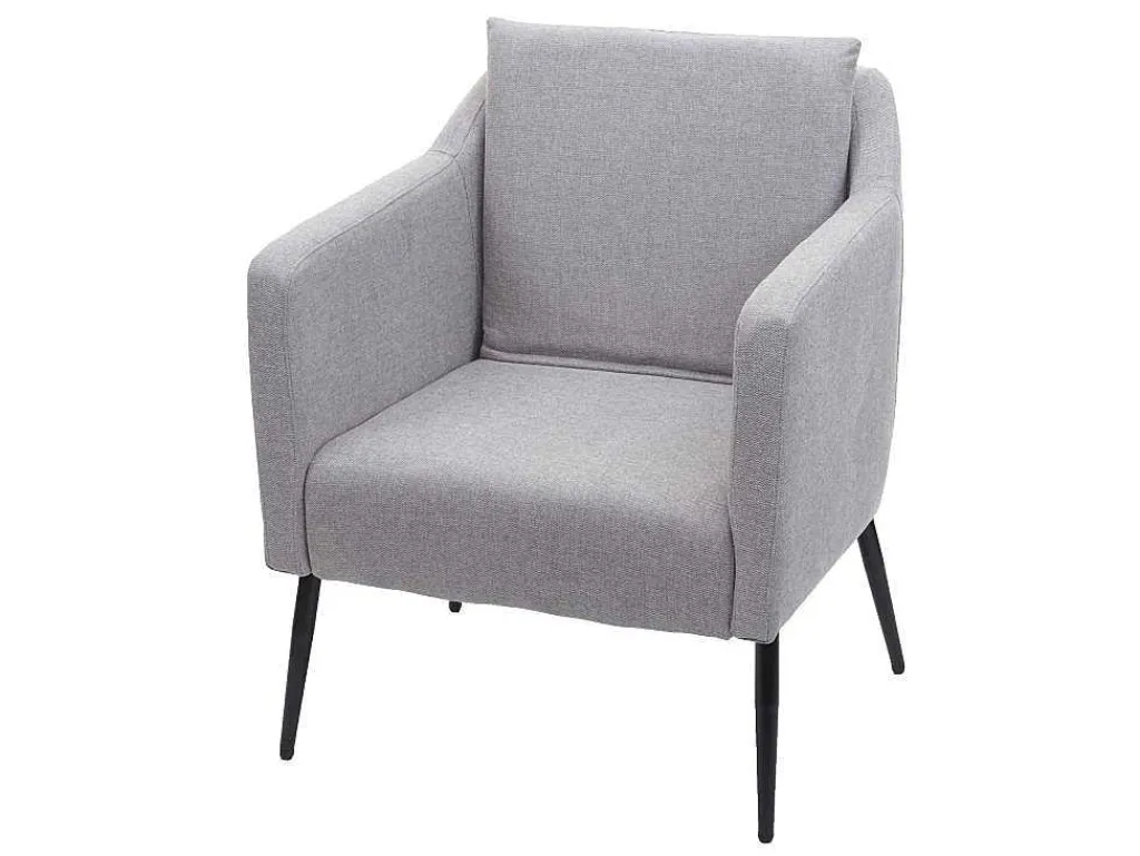 Relaxfauteuil Mcw-H93A, Stof/Textiel Lichtgrijs-Vente-unique Clearance