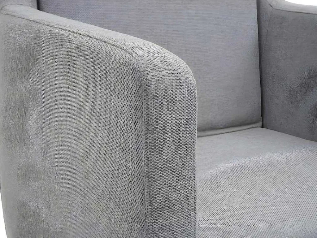 Relaxfauteuil Mcw-H93A, Stof/Textiel Lichtgrijs-Vente-unique Clearance