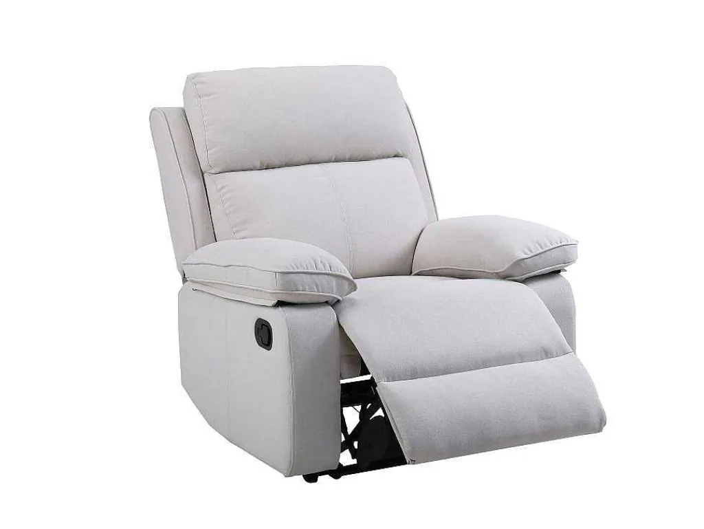 Relaxfauteuil Van Beige Stof Lana-Vente-unique Hot
