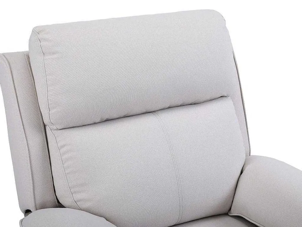 Relaxfauteuil Van Beige Stof Lana-Vente-unique Hot