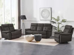 Relaxfauteuil Van Bruin Leer Vineta-Vente-unique Best