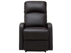Relaxfauteuil Van Kunstleer Isao - Bruin-Vente-unique