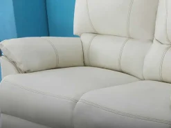 Relaxfauteuil Van Leer Marcis - Ivoor - Elektrisch-Vente-unique Best
