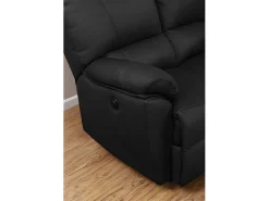 Relaxfauteuil Van Leer Marcis - Zwart - Elektrisch-Vente-unique Sale