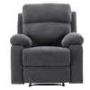 Relaxfauteuil Van Stof Tolzano - Antraciet-Vente-unique Hot