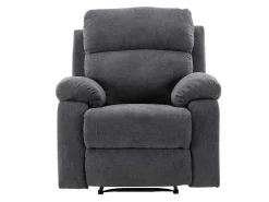 Relaxfauteuil Van Stof Tolzano - Antraciet-Vente-unique Hot
