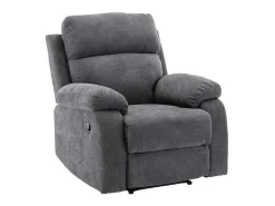 Relaxfauteuil Van Stof Tolzano - Antraciet-Vente-unique Hot
