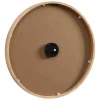 Rieten Wandklok - D60 Cm - Mdf En Hout - Naturel - Fietra-OZAIA Online