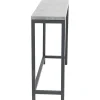 Rise Sidetable 30X110 Cm Beton Decor, Zwart.-Venture Home Clearance