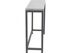 Rise Sidetable 30X110 Cm Beton Decor, Zwart.-Venture Home Clearance