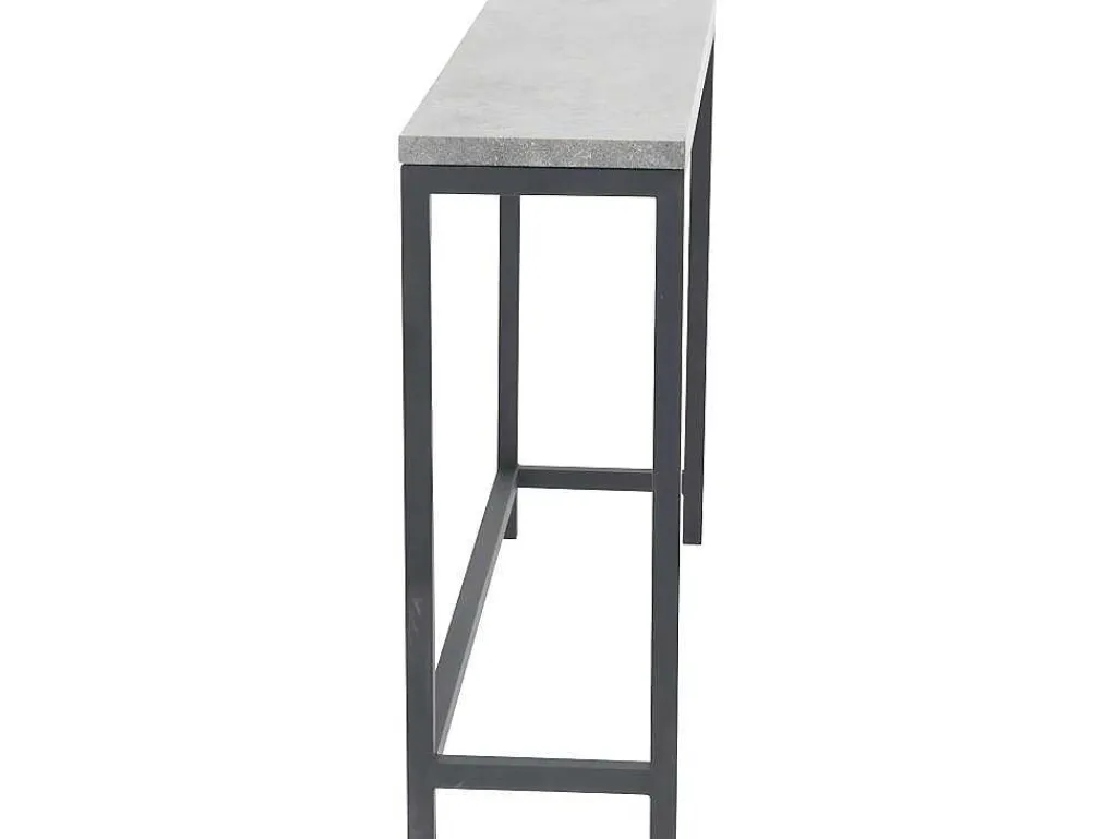 Rise Sidetable 30X110 Cm Beton Decor, Zwart.-Venture Home Clearance