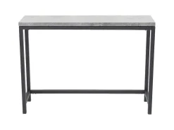 Rise Sidetable 30X110 Cm Beton Decor, Zwart.-Venture Home Clearance